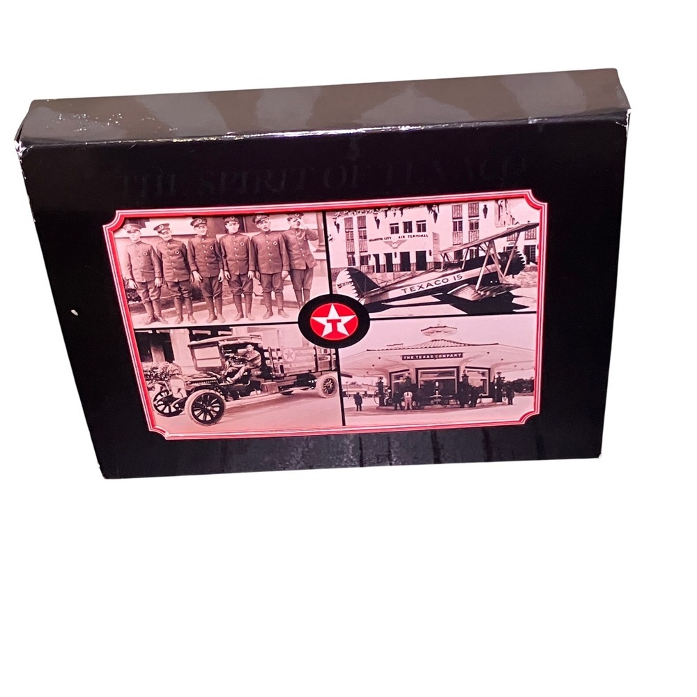 Texaco Spirit of Texaco Historical Image Collection Box Set 22 Cards Sepia Exc